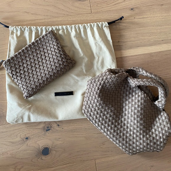 Naghedi Handbags - NAGHEDI Small St. Barths Neoprene Tote Bag